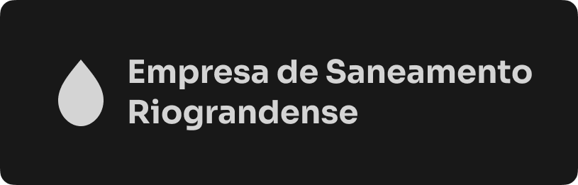 Logo Uma grande companhia de saneamento